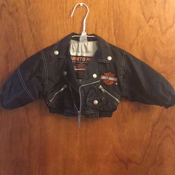 baby harley davidson jacket